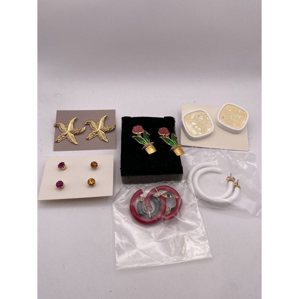 Avon Boxed Pierced Earrings Lot